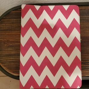 Pink and white iPad 10.2 Case for 7th Generation